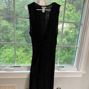 L Space Black Cover Up Dress
